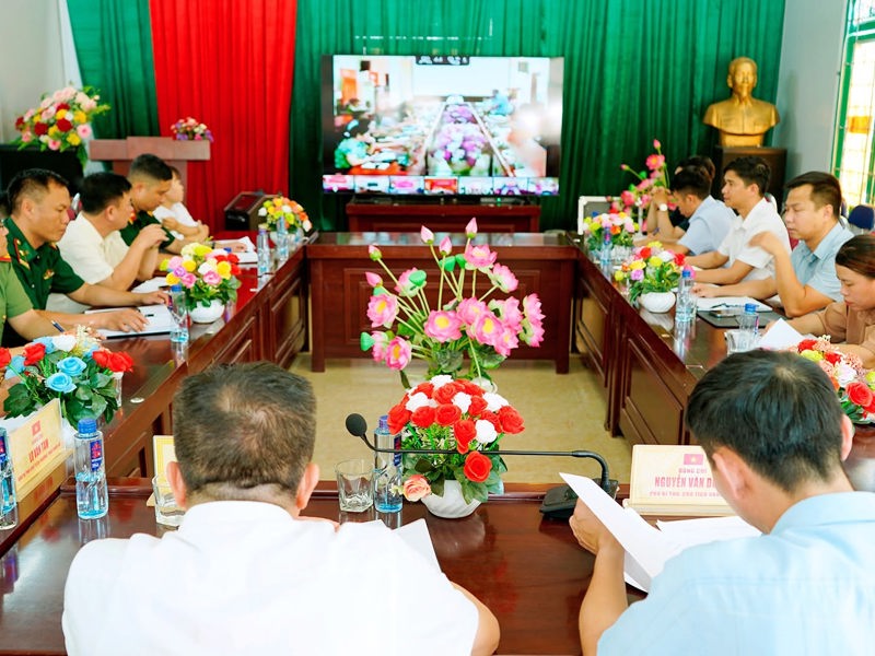 XÃ QUẢNG LÂM THAM DỰ HỘI NGHỊ TRỰC TUYẾN ĐÁNH GIÁ KẾT QUẢ THỰC HIỆN TRỒNG MỚI CÂY CÀ PHÊ, MẮC CA NĂM 2026