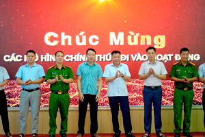 QUẢNG LÂM RA MẮT 3 MÔ HÌNH BẢO VỆ AN NINH, TRẬT TỰ Ở CƠ SỞ