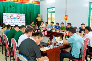 XÃ QUẢNG LÂM THAM DỰ PHIÊN HỌP TRỰC TUYẾN VỚI UBND TỈNH THÁNG 7 NĂM 2026