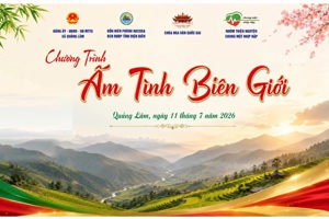 ĐỒN BIÊN PHÒNG NA CÔ SA TỔ CHỨC CHƯƠNG TRÌNH TẶNG QUÀ CHO CÁC HỘ GIA ĐÌNH TRÊN ĐỊA BÀN XÃ QUẢNG LÂM