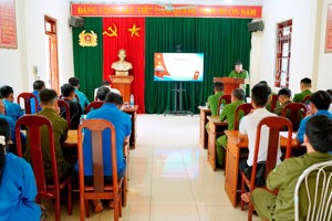 XÃ QUẢNG LÂM PHÁT ĐỘNG CHIẾN DỊCH MÙA HÈ SỐ CÙNG VNEID