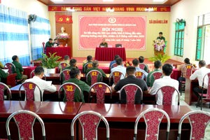 HỘI CỰU CHIẾN BINH XÃ QUẢNG LÂM SƠ KẾT CÔNG TÁC HỘI 6 THÁNG ĐẦU NĂM 2026 VÀ CÔNG BỐ CÁC QUYẾT ĐỊNH CHI HỘI CCB SAU SẮP SẾP BẢN TRÊN ĐỊA BÀN XÃ
