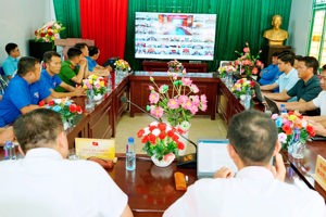 XÃ QUẢNG LÂM THAM DỰ HỘI NGHỊ TRỰC TUYẾN ĐỐI THOẠI CỦA CHỦ TỊCH UBND TỈNH VỚI THANH NIÊN TRÊN ĐỊA BÀN TỈNH ĐIỆN BIÊN NĂM 2026