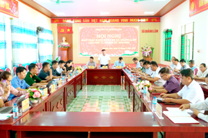 BAN CHẤP HÀNH ĐẢNG BỘ XÃ QUẢNG LÂM HỌP KỲ 17